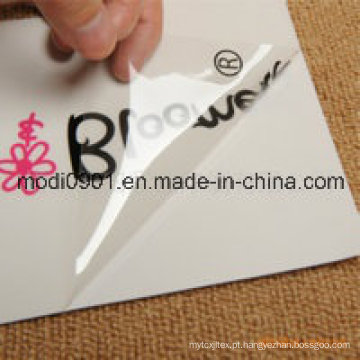 Transparent Vinyl Sticker Window Etiqueta Aderente